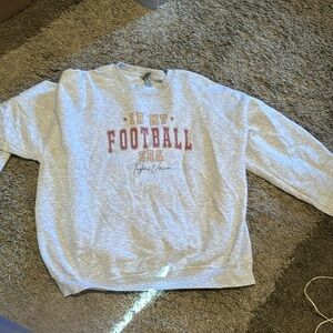 In my Football Era Sweatshirt Taylor Swift